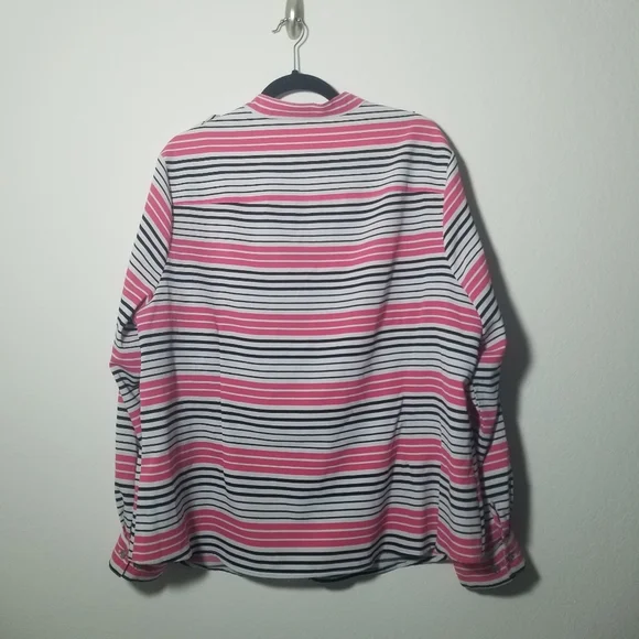 Elementz Women Button Front Top - Picture 2 of 4